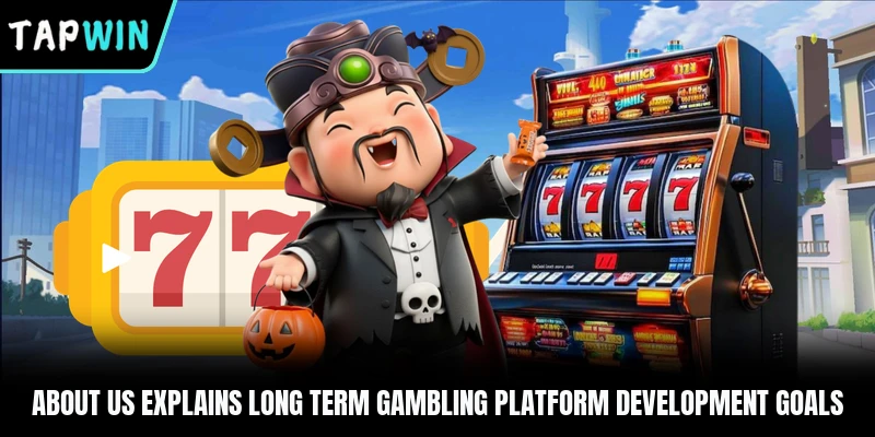 About us explains long term gambling platform development goals