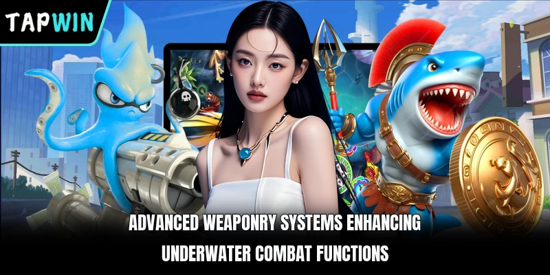 Advanced weaponry systems enhancing underwater combat functions