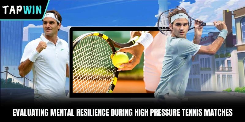 Evaluating mental resilience during high pressure tennis matches