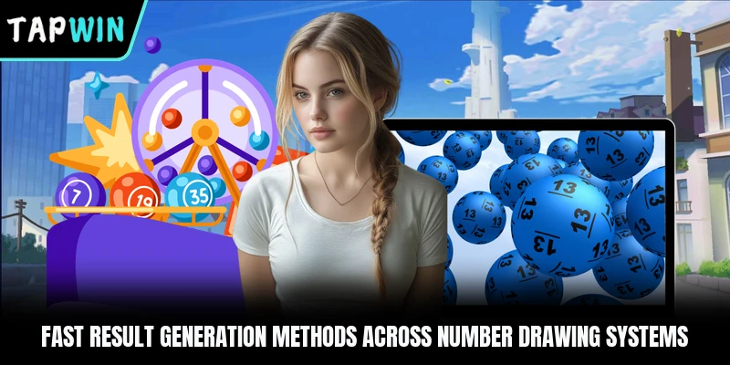 Fast result generation methods across number drawing systems