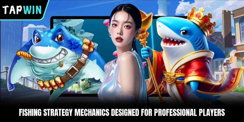 Fishing strategy mechanics designed for professional players