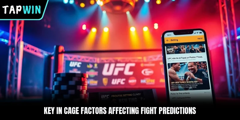 Key in cage factors affecting fight predictions