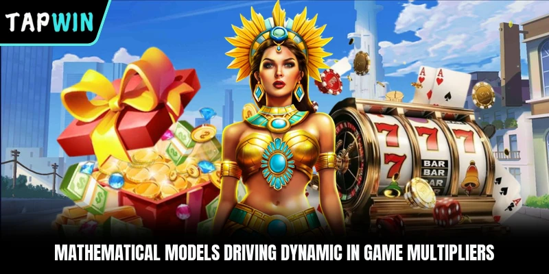 Mathematical models driving dynamic in game multipliers