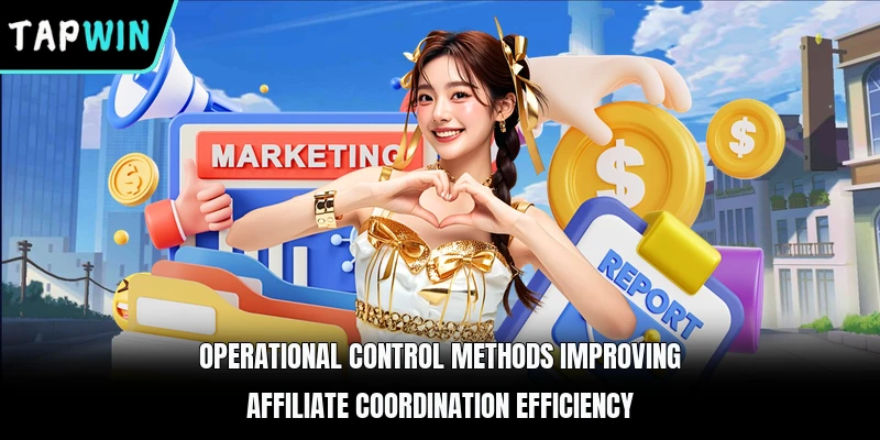 Operational control methods improving affiliate coordination efficiency