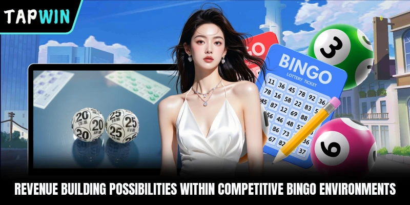 Revenue building possibilities within competitive bingo environments