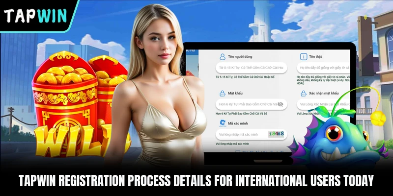 TAPWIN registration process details for international users today